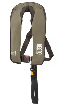 Besto 20427526 - Fisherman Life Jacket 165N Green Manual