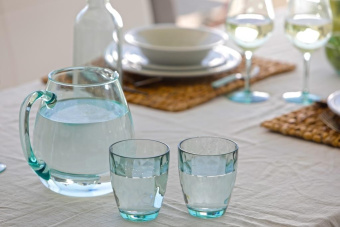 Marine Business Happy Water Glass Naturel (6 pcs.)