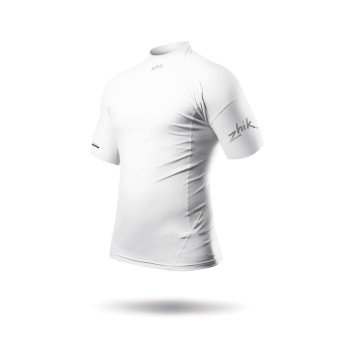 Plastimo 70867 - Eco Spandex Short Sleeve Top For Men White Size M