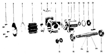 Jabsco 22268B - Cam Kit