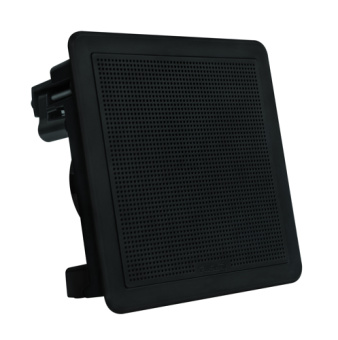 Fusion FM-F65SB - Flush Mount Speakers, 6.5", Square Black (2 pcs.)