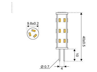 Talamex Super LED 27 10-30V G4
