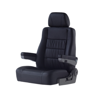 Helmsman's Seat San Diego Dark Blue Leather Without Base
