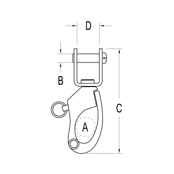 Ronstan RF6170 Snap Shackle Adapter