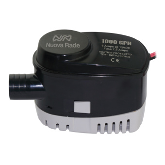 Nuova Rade 73722 - Submersible Automatic Bilge Pump, 1000GPH, 60 L/min, 24V