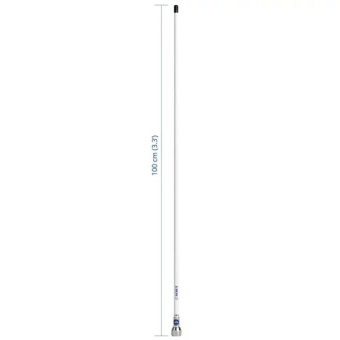 Scout Quick 1 3dB VHF Antenna 1.0m White