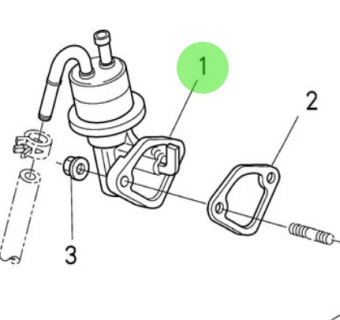 Nanni Diesel 970310965 - Fuel Feed Pump for 4.330TDI, 4.340TDI and N4 Engines