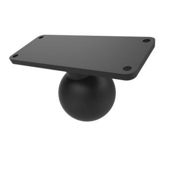 Ram Mount RAM-D-202U-25 - Rectangular Base Plate (Device Mount)