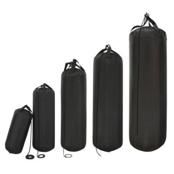 Plastimo 65495 - Single Inflatable Black Fender 35 X 100cm