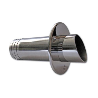Hollex Transom Exhaust Polished AISI304 Ø45mm