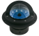 Allpa Compass Model 'Extreme', Flush Mount Compass, 12v, Dial Ø70mm (2-3/4")/5°