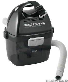 Osculati 50.848.00 - WAECO Power-Vac Battery-Operated Portable Vacuum Cleaner