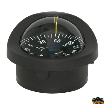 Trem L4515180 - Flush Mount Compass C15-150 Series Black Color