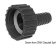 Osculati 50.187.03 - Swivelling Hose Adaptor Straight 30 mm