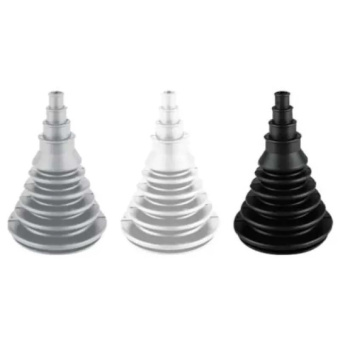 Nuova Rade 43167 - Cable Boot Flushmount, Ø115mm, Cut-Out Ø76mm, Black