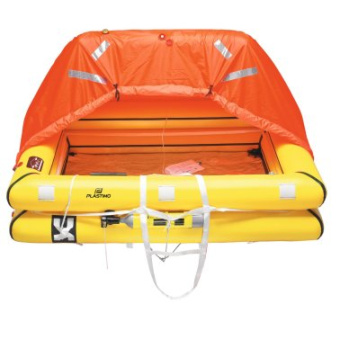 Plastimo 52380 - Transocean ISO Liferaft 6P T1 <24 h Valise