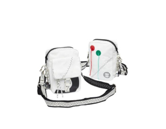 Trend Marine Sea Pearl Sailcloth Compact Shoulder Bags 1.2L 150×80×220 mm