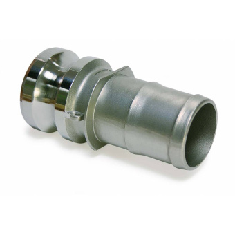 Kamlok Male Part E, Stainless Steel 2" Stem