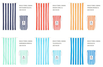 Dock & Bay Display with 18 Beachtowels