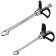 Allpa Stainless Steel Arm-operated Turnbuckle With Aluminum Folding Arms & Snaphook, Max. Stay Ø6-8mm
