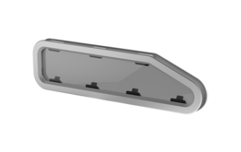 Lewmar 393440200 - Standard Portlights ST44, 195 x 708 mm