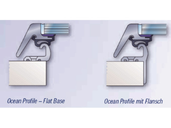 Lewmar Ocean Rectangular Deck Hatch With Flange