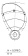 Radice 2-Blade Bronze Propeller Type K11, 14"x08", Shaft Ø25mm, Taper 1:10, Right