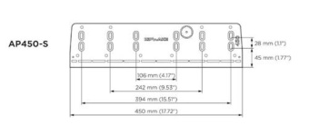 Zipwake Adapter Plates AP450-S For 450 Series