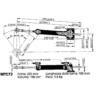 Vetus MTC 72 Cylinder