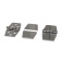 Roca 440354 - Stainless Steel Hinge Cover Cap, 15.25 x 41.5mm