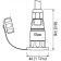 Quick W.D. Surface-Mounted Socket, 3 P.