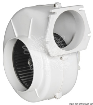 Osculati 16.106.02 - Centrifugal Extractor Wall Mounting 24 V 7 A