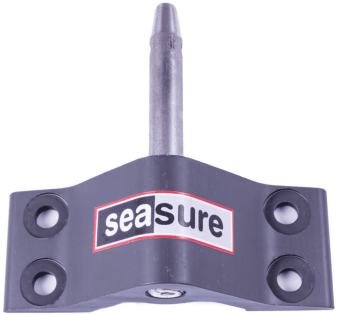 SeaSure 22.14 4-Hole Transom Pintle in 316 Stainless Steel