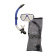 Plastimo P022296 - Pro Silicone Snorkelling Mask Adult Set With Mesh Bag Blue Plastimo P022296 - Pro Silicone Snorkelling Mask Adult Set With Mesh Bag Blue