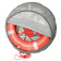 Lalizas 72077 - Set Lifebuoy Ring SOLAS 75cm, Lifebuoy Light 71325, 30m Rope, Case Gray