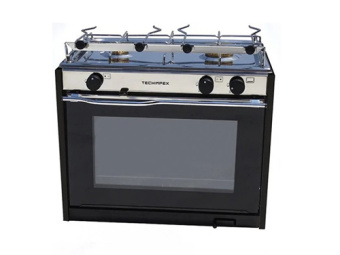 Techimpex CGS90IAC030D - Gas Cooker With Oven XL 2