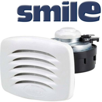 Marco Electric Horn Smile SM1 Flush-Mounted - White - 12V