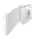 Minn Kota 1810365 - Raptor Jack Plate Adapter Bracket 2"–51mm Length, 4"–100mm Height, White, Right