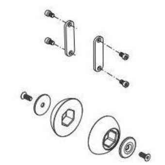 Quick Aluminum Anodes And Plate For BTR 250 E00