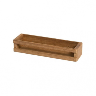 Teak Holdall Racks Wall Storage Shelves