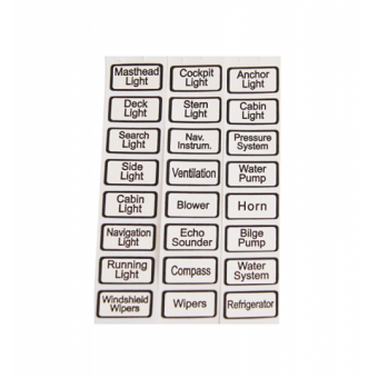 Marine Town Self-adhesive Symbols For Switch