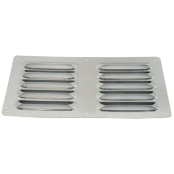 Euromarine Stainless Steel Ventilation Grille - 235x117mm