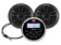 Boss Audio MCKGB350B - Marine Radio Pack Black
