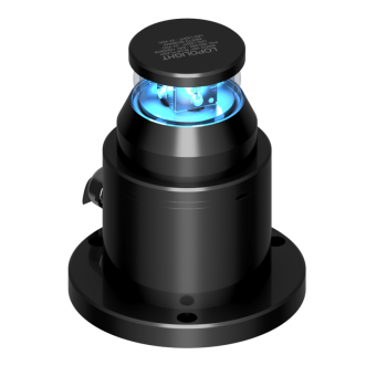 Lopolight 200-060-PRO - Navigation Light 360° Blue Strobe, 300cd (Black), Horizontal PRO Mount
