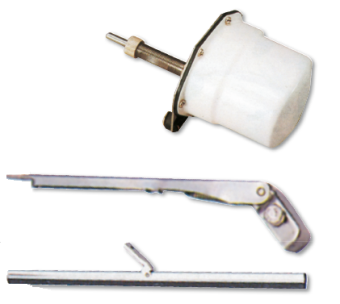 Allpa Windshield Wiper Motor Model 'Golf', 1-Speed, 12v, 90° Wiping Angle, With Parking Position