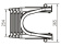 Talamex Swim Ladder Telescopic And Fold Up Including Handgrips Stainless Steel 4 Step