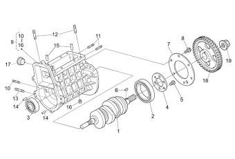 Nanni Diesel 970314938 - ASSY HOUSING,I/P for N4.85 N4.100