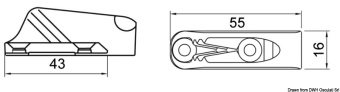 Osculati 56.211.18 - CLAMCLEATS CL 211 MKII