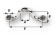 Wichard Eye Strap - Dia 4 mm - Spacing: 30 mm