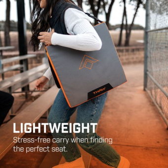 Thaw Heated Seat Cushion With Rechargeable Battery